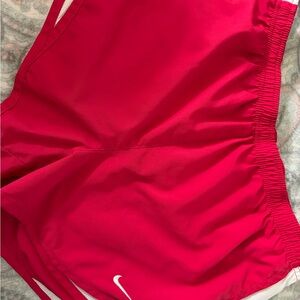 Nike Women's Bright Pink Athletic Shorts